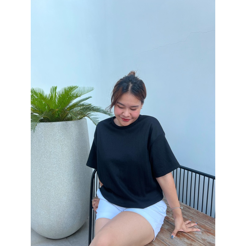 Julie เสื้อคอกลมสาวอวบ