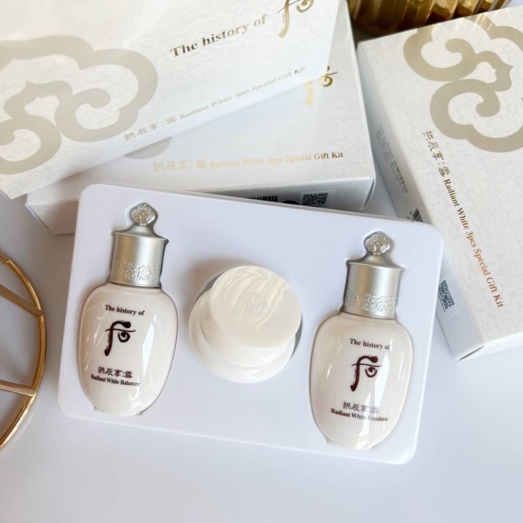 The History of Whoo GongJinHyang Seol Radiant White Set 3 items