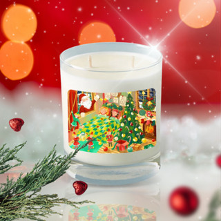 Christmas Night Collection 250g เทียนหอมคริสต์มาส Jiko.CandleArt