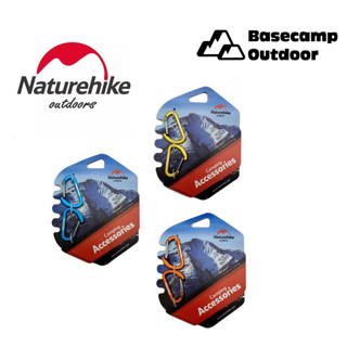 คาราไบเนอร์ Naturehike D-mini carabiner 4cm (2 Pack) NH15A004-H