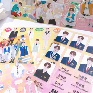 (พร้อมส่ง) สติกเกอร์ Enhypen sticker เอนไฮเพ่น จองวอน ฮีซึง เจย์ เจค ซองฮุน ซอนอู นิกิ