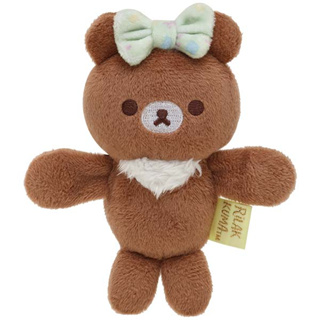 ตุ๊กตาจิ๋ว มีแม่เหล็กตรงมือ Plush Magnet Theme Niko Niko Happy For You ลาย Chairoikoguma rk / Rilakkuma