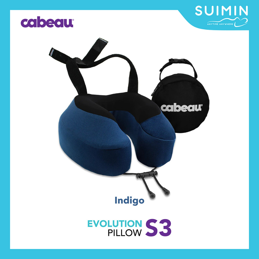 CABEAU Evolution Pillow S3 Indigo หมอนรองคอ