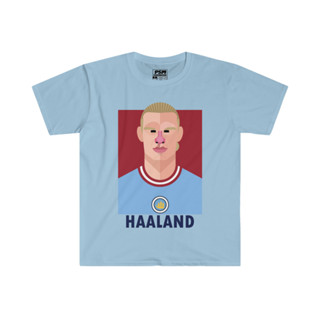 PSM เสื้อยืดลายนักฟุตบอล Erling Haaland