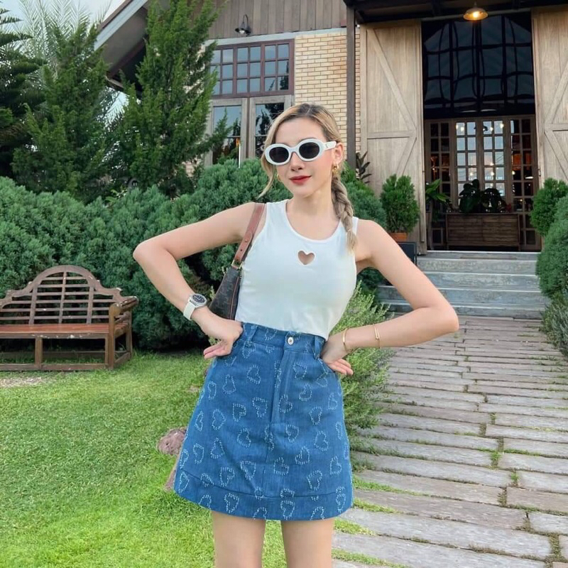 Used : Jidapa Style ชุดแซต ใส่ไปคาเฟ่