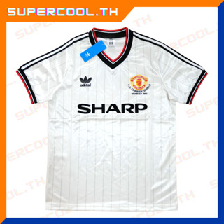 Manchester United 1983 เสื้อแมนยูย้อนยุค เสื้อบอลแมนยูย้อนยุค เสื้อแมนยูSharp