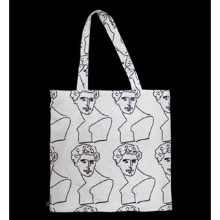 David Cotton Tote Bag กระเป๋าผ้าลายเดวิด