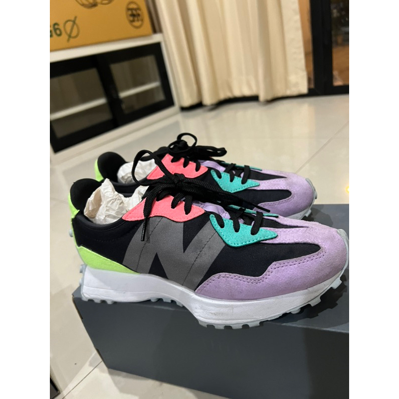 ✨ขายแล้ว⭕️New balance 327 😍used like new มือสองของแท้100% สภาพดีเว่อร์
