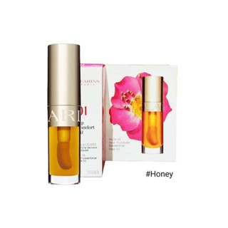 ลิปออยล์ Clarins Lip Comfort Oil 1.4g. สี 01 Honey