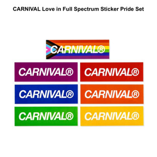 CARNIVAL STICKERS PRIDE SET