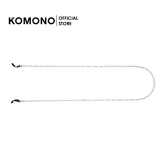 KOMONO Cord Orna Silver  สายคล้องแว่น/แมส โลหะ สีเงิน