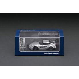 PANDEM Supra A90 Silver With Mr. Miura metal figurine 1:64 (IG MODEL)