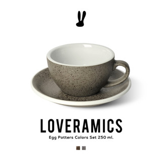 LOVERAMICS l รุ่น Egg Potters Colors Set l ขนาด 250ml. l Ceramic Mug l แก้วเซรามิค l แก้วดื่มกาแฟ l ร้าน CASA LAPIN