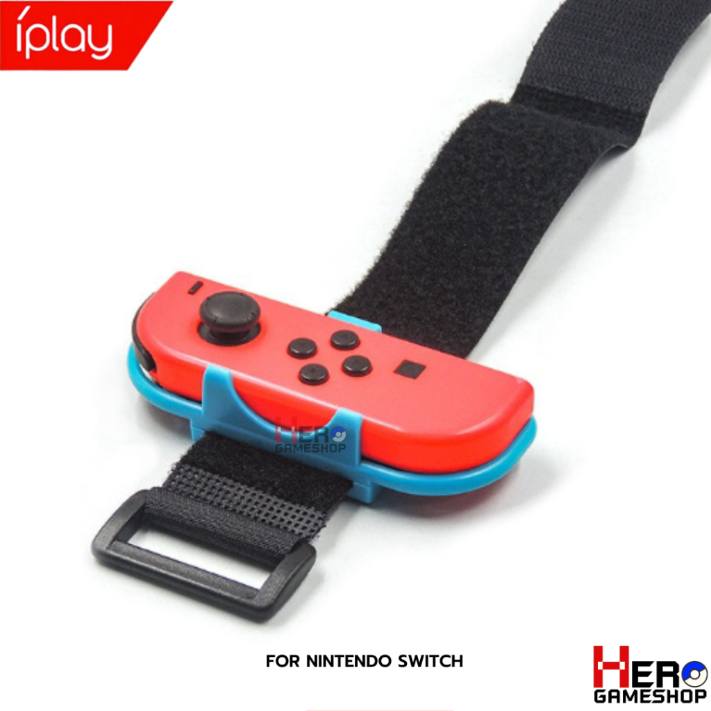 [iPlay] Hand Strap สายรัดข้อมือ Nintendo Switch OLED / กล่องแดง เกม Just Dance ราคาต่อ 1 คู่ 🇹🇭พร้อมส่งในไทย🇹🇭