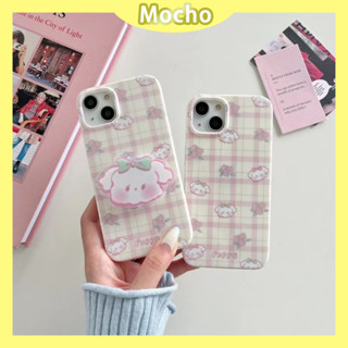 💕พร้อมส่ง💕iPhone 14 13 12 11 Pro Max เคส for เคสไอโฟน11 บางเบาพกพาง่าย น่ารัก ลูกสุนัข เรียบง่าย พร้อมขาตั้ง Case