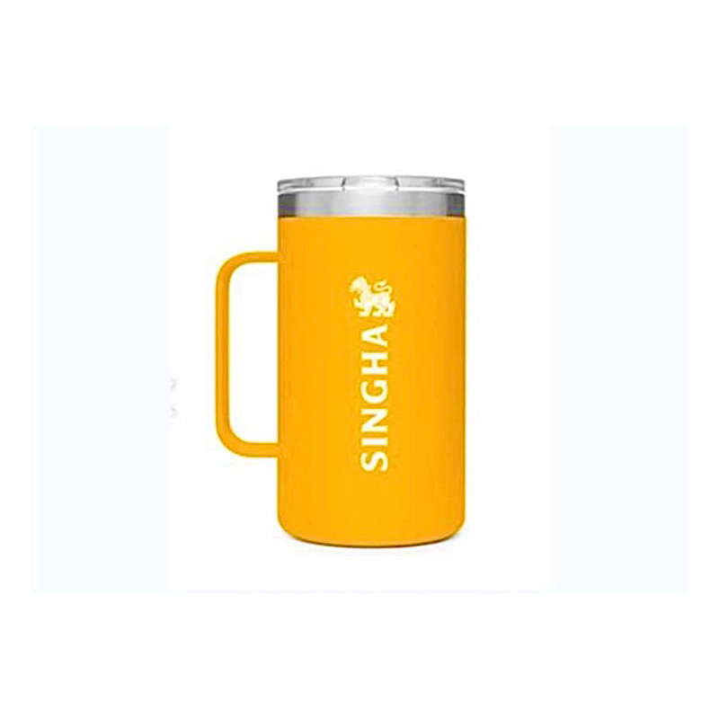 แก้วเก็บความเย็น Singha Camping Cooler ขนาด 700 มล. , กระบอกน้ำสิงห์เลมอนโซดา 14 ออนซ์