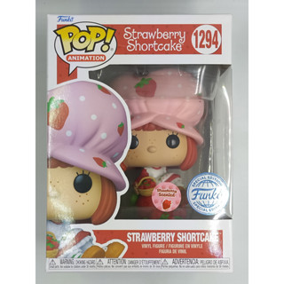 Funko Pop Strawberry Shortcake - Strawberry Shortcake [มีกลิ่นหอม] #1294 (กล่องมีตำหนินิดหน่อย) แบบที่ 1