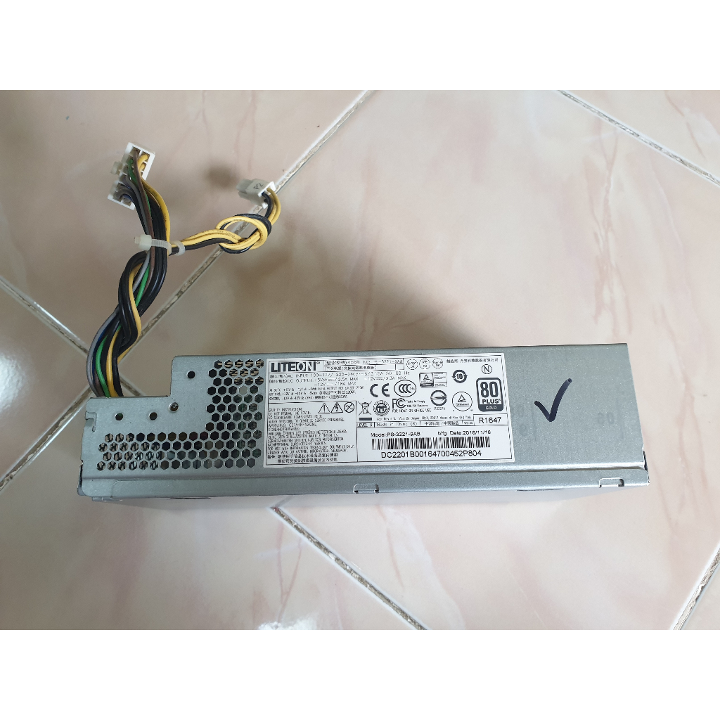 มือสองPower supply ACER X4630G X4640G X6630G 220W (PS-3221-9AE) 12pin, 4pin