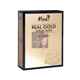 Moods Real Gold Serum Mask มูดส์ เรียล โกลด์ เซรั่ม มาส์ก