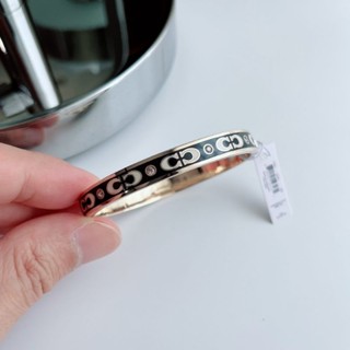 กำไลCoachSignature Enamel Hinged Bangle C1904