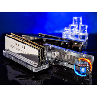 RAM Heatsink DDR4/DDR5 DRAK FREEZE BY PN ฮีตซิงค์แรม/พร้อม Water Block เย็นกับนรก!!