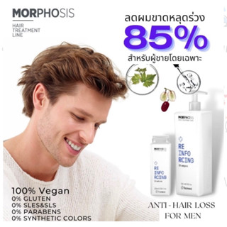 ใหม่! ลดผมขาดร่วง 85% Morphosis Reinforcing Shampoo