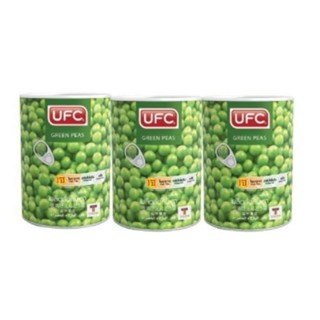 UFC ถั่วลันเตา 425 กรัม x 3 กระป๋อง