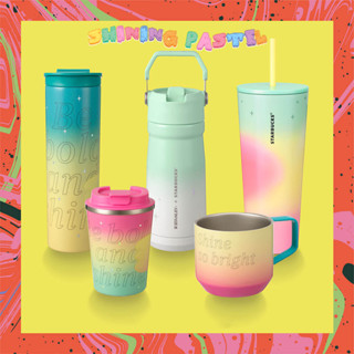 Starbucks Shining Pastel collection สตาร์บัคส์ Shining Pastel คอลเลคชัน ของแท้💯