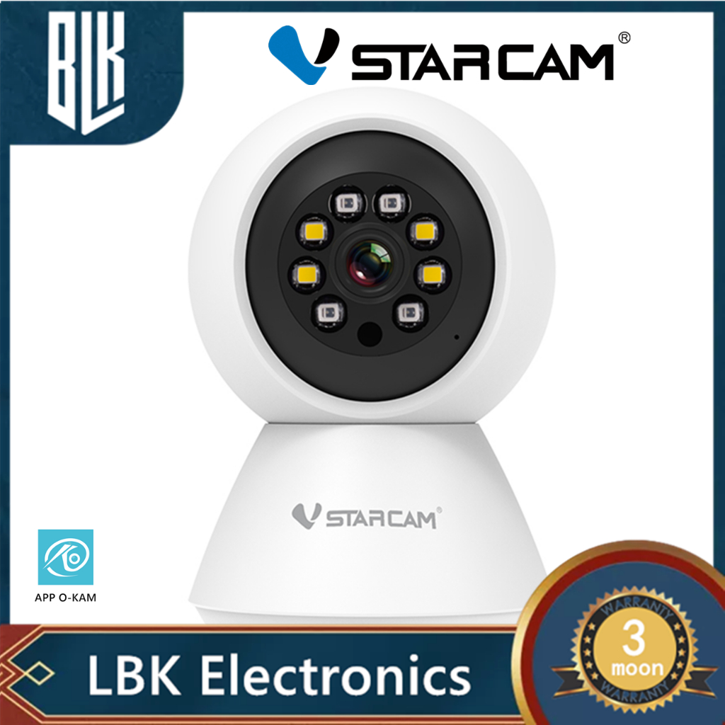 Vstarcam C991 3MP กล้องIP IPcamera กล้องวงจรปิดไร้สาย Indoor ความละเอียด มีระบบ AI+