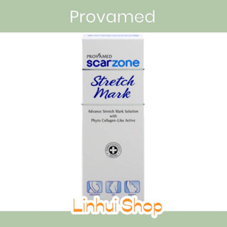 exp 2026  PROVAMED SCAR ZONE STRETCH MARK 1 ชิ้น  ฟื้นฟูผิวแตกลาย โปรวาเมด สการ์โซน สเตรช มาร์ค 200 g. SCARZONE