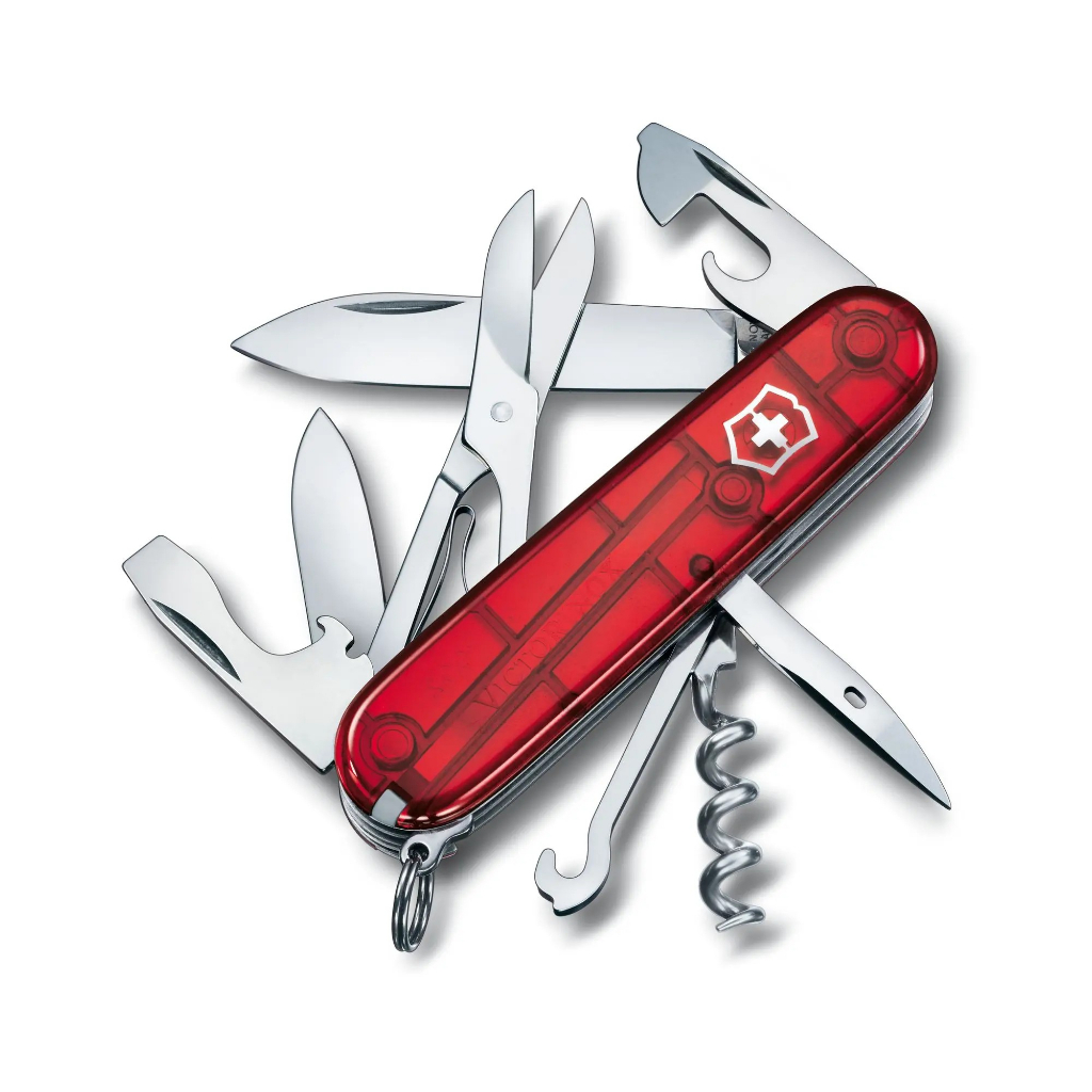 Victorinox Climber - Medium Pocket Knife for Climbing (1.3703) Swiss Army Knife | อุปกรณ์เสริมตั้งแคมป์และเดินป่า — صورة 7