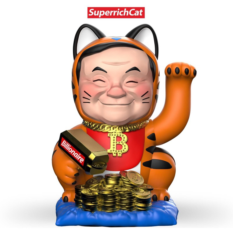 แมวกวัก Uncle The Super Rich Cat Vinyl Version