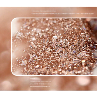 สีเจล สีทาเล็บ กลิตเตอร์งานดี คัดเกรด โทนสีสวยๆ ARU Set แบรนด์ AS 15 ml.