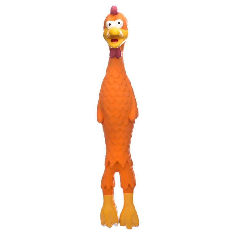 Rascals Latex Rooster ไก่แจ้ยักษ์ 15 นิ้ว ขันเสียงดัง ของเล่นสุนัขลาเทกซ์ เนื้อนุ่ม ไร้สารพิษ มาตรฐาน USA