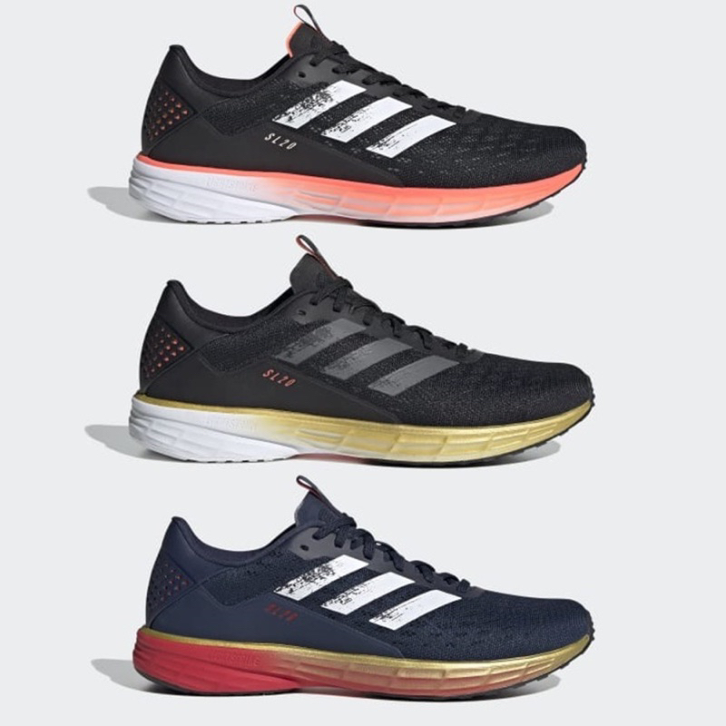 Adidas รองเท้าวิ่งผู้ชาย SL20 ของแท้ พร้อมกล่อง