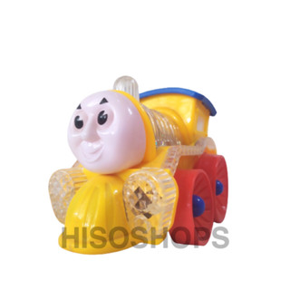 Funny Happy รถไฟโทมัส Thomas หัวรถไฟ ใส่ถ่าน วิ่งชนถอย มีไฟ มีเสียงเพลง ดีไซน์น่ารักมากๆค่ะ