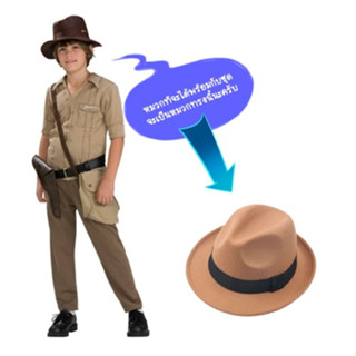 7C309 ชุดเด็ก อินเดียน่า โจนส์ นายพราน Children Indiana Jones Costume