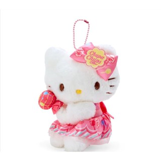 พวงกุญแจ คิตตี้ Chupa Chups Collaboration Design" x Hello Kitty Plush Keychain ของใหม่ ของแท้ พร้อมส่ง