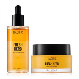 Exp.2025 (แถม!!มาส์กหน้า89฿) NACIFIC FRESH HERB ORIGIN CREAM 50 ml. นาซิฟิก เซรั่ม ครีมบำรุงหน้า