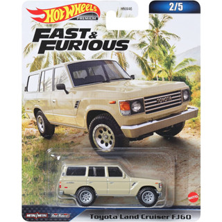 [พร้อมส่ง] รถเหล็ก HOTWHEELS Premium Fast and Furious Toyota Land Cruiser FJ60 (HWP2023_#HNW53)