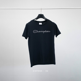 ChampionsWomen (TSW-CHP-065) แบรนด์แท้ 100%เสื้อยืดคอกลม ผ้าcotton นิ่มใส่สบาย ระบายอากาศได้ดี ไม่ย้วย