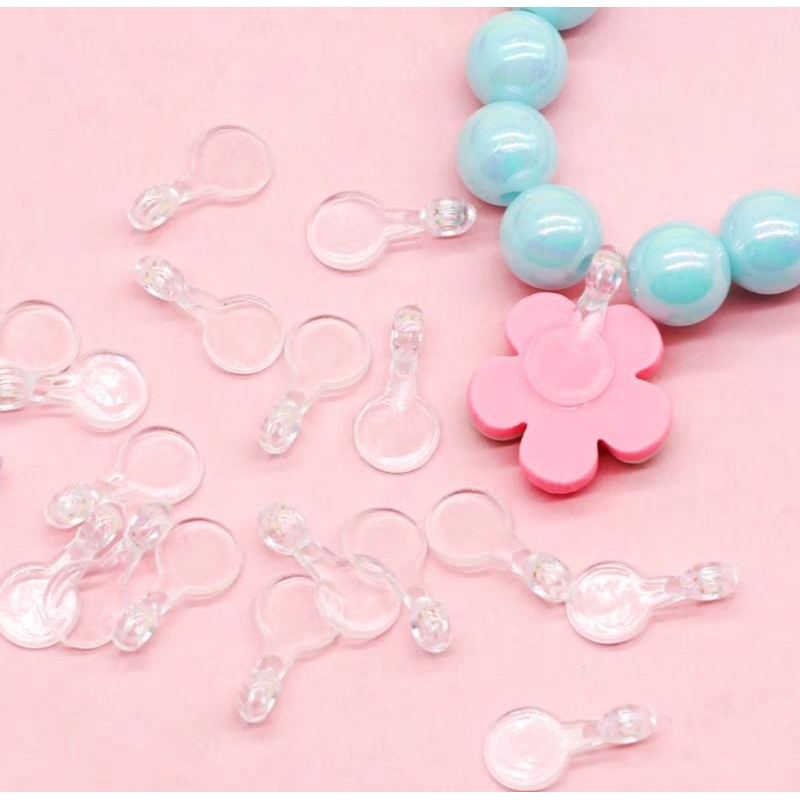 🌻[พร้อมส่ง ♡ ] แป้นวงกลมใสติดงานเรซิ่น ฐานจี้ติดเรซิ่น สำหรับทำจี้ ทำรูห้อย >