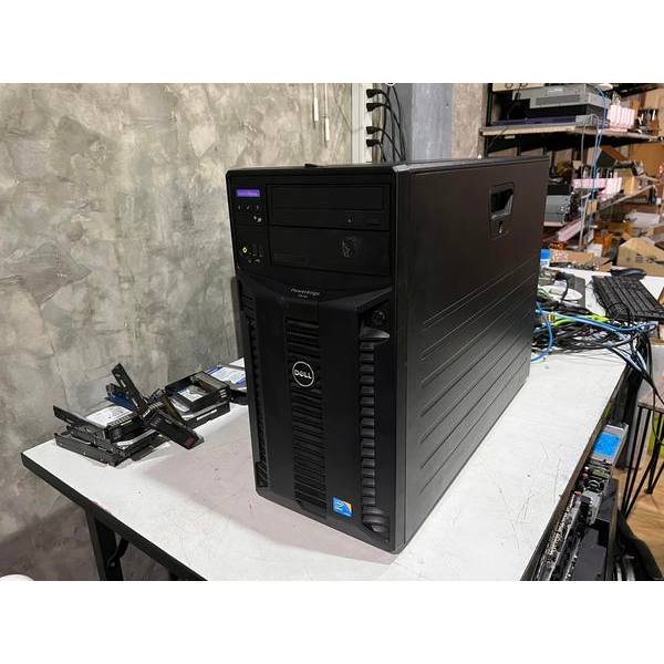 Server dell t410 2cpu 32gb เซิฟเวอร์มือสองพร้อมใช้งาน
