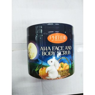 สครับพิชชี่ พิชชี่ สครับ (แพ็คเกจใหม่) Phitchii AHA Face and body Scrub 500g