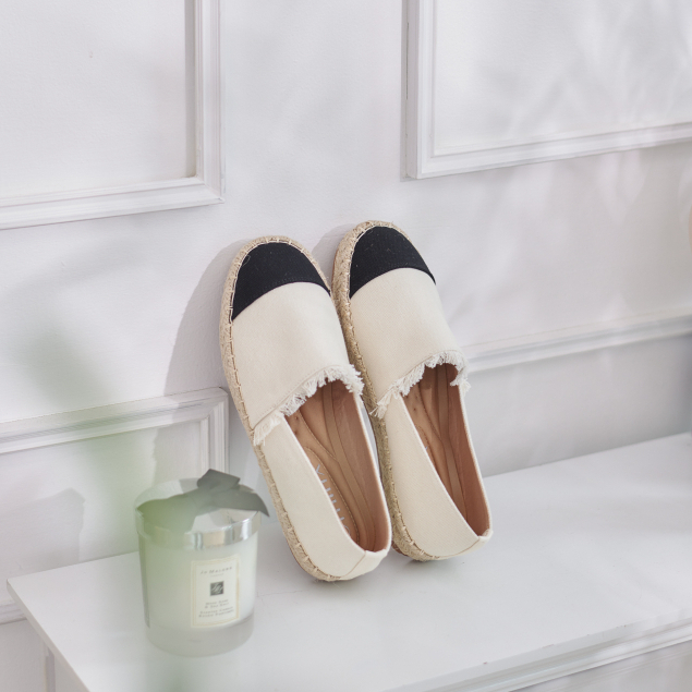 Minx chloe extra soft รองเท้าพื้นสาน espradrilles หุ้มส้น พื้นสาน minxshoes