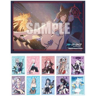 เศษสลีฟ Bushiroad Sleeve Blue Archive : Shiroko, Hoshino, Aru, Iori, Hina, Azusa, Asuna, Alice, Karin, Arona, Wakamo