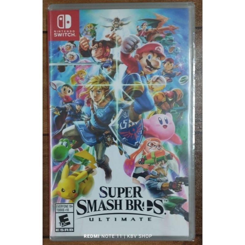 (ทักแชทรับโค๊ด)(มือ 1,2 พร้อมส่ง)Nintendo Switch : Super Smash Bros. Ultimate มือหนึ่ง,สอง