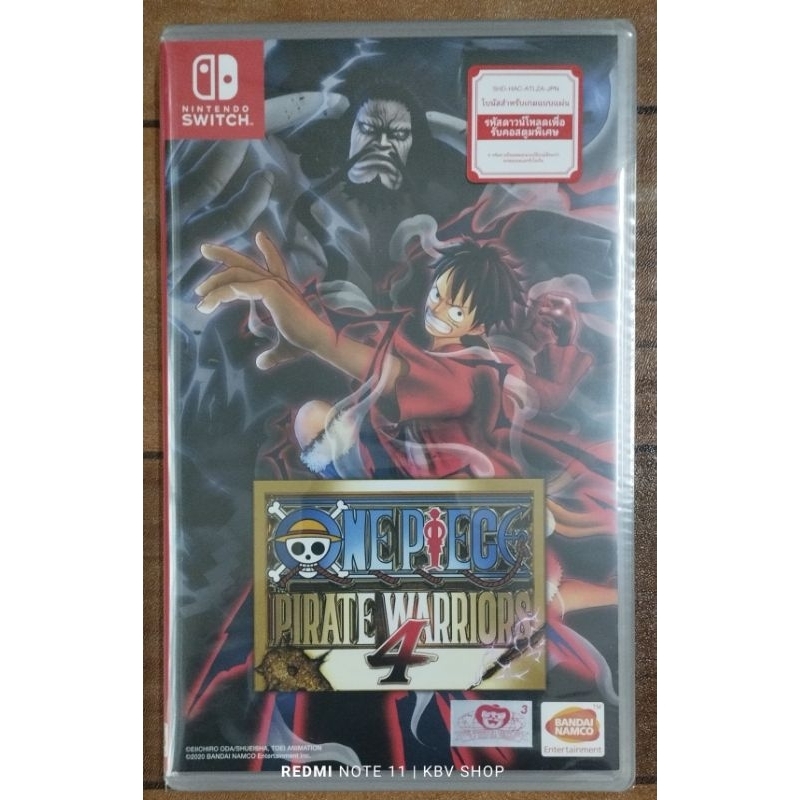 (ทักแชทรับโค๊ด)(มือ 1,2 พร้อมส่ง)Nintendo Switch : One Piece Pirate Warriors 4 มือสอง