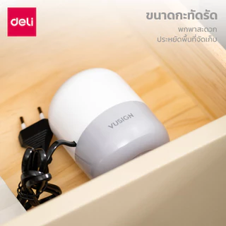 Deli ที่สูบลมไฟฟ้าแรงดันสูง กระบอกสูบไฟฟ้า เครื่องสูบลมไฟฟ้า กระทัดรัด ใช้งานง่าย Electric Air Pump