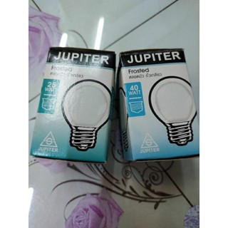 หลอดมัว ขั้ว E27 มี ขนาด 25 W และ 40 W ยี่ห้อJUPITER